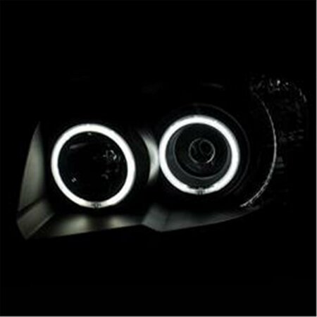 KENTO GEAR 06-09 4 Runner Projector Headlights with U-Bar Black Clear KE3631100